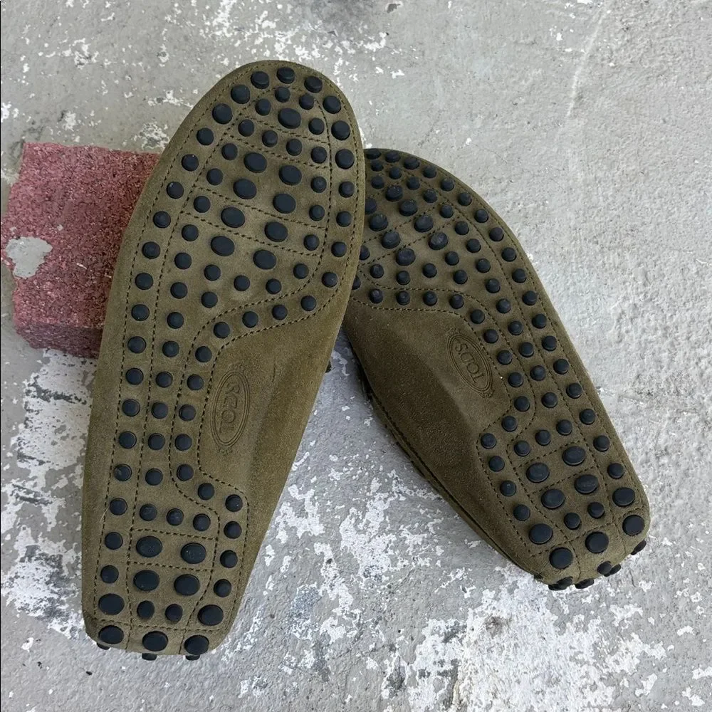 Tod’s Gommino driving suede loafers
